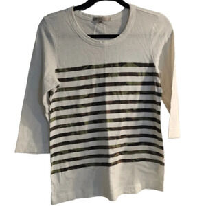 GAP Camo Striped Top